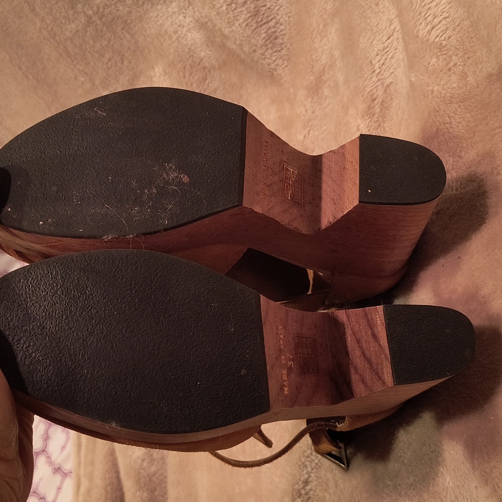 Free People Suede Shoes Women's - Picture 4 of 7